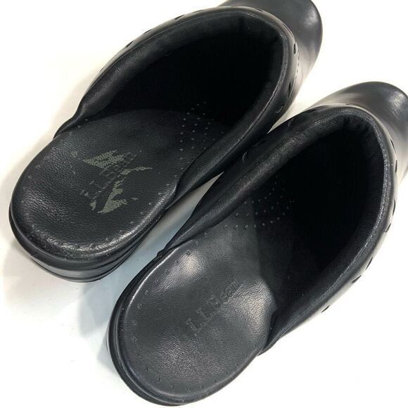 L.L. BEAN Leather Clogs (Sz 9.5) - Picture 9 of 10